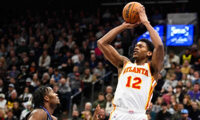 Cleveland Cavaliers De'andre Hunter Basketball Action