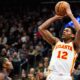 Cleveland Cavaliers De'andre Hunter Basketball Action