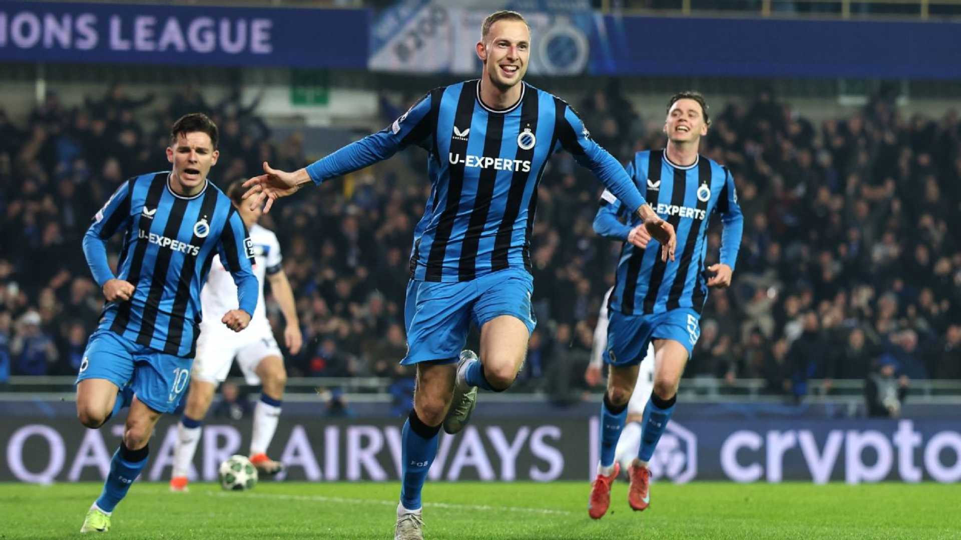 Club Brugge Atalanta Champions League Match February 2025