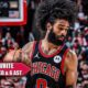 Coby White Playing Basketball In Nba Game