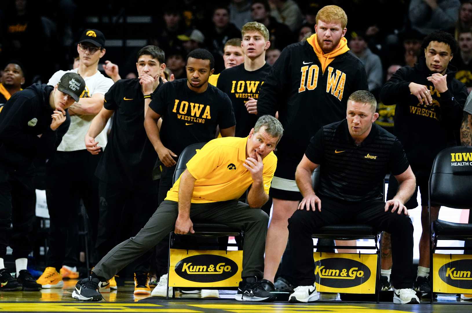 College Wrestling Nebraska Versus Iowa 2025