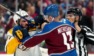 Colorado Avalanche Vs Nashville Predators Hockey Game