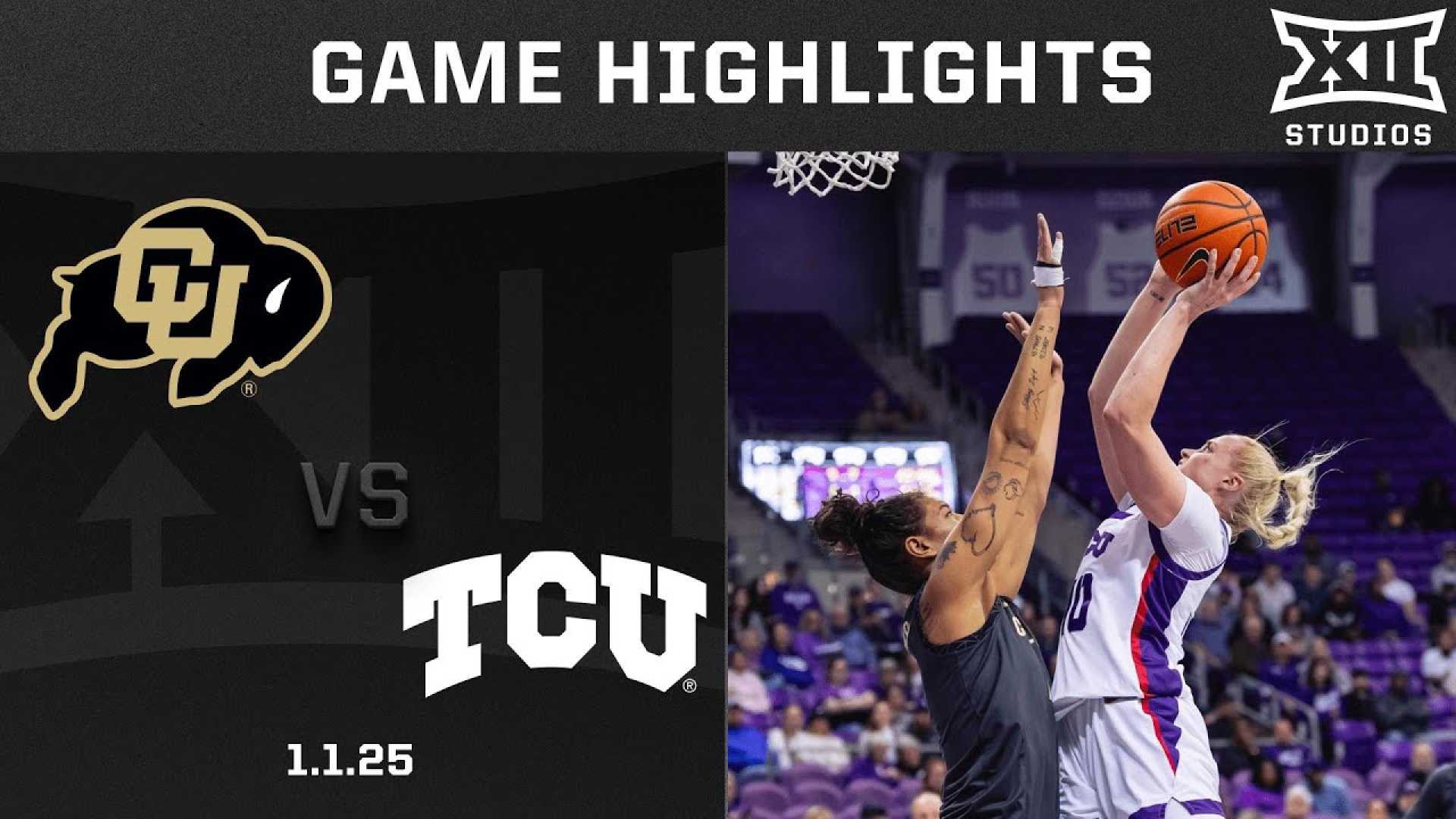 Colorado Buffaloes Vs Tcu Horned Frogs Basketball Game