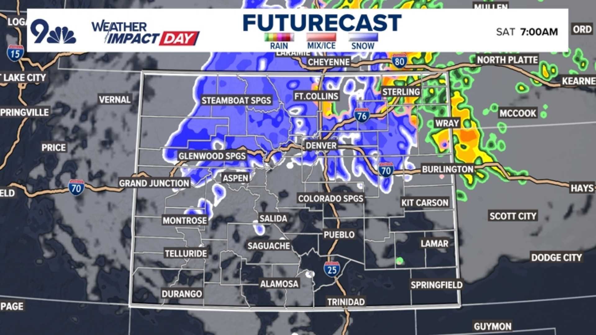 Colorado Snowstorm Weather Forecast