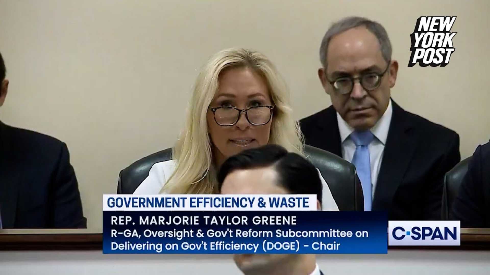 Congress Hearing On Government Efficiency