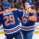 Connor Mcdavid Leon Draisaitl Nhl Action