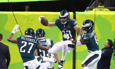 Cooper Dejean Eagles Birthday Pick Six Super Bowl