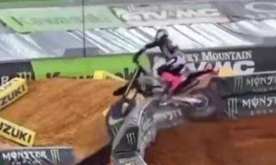 Cooper Webb Arlington Triple Crown Crash