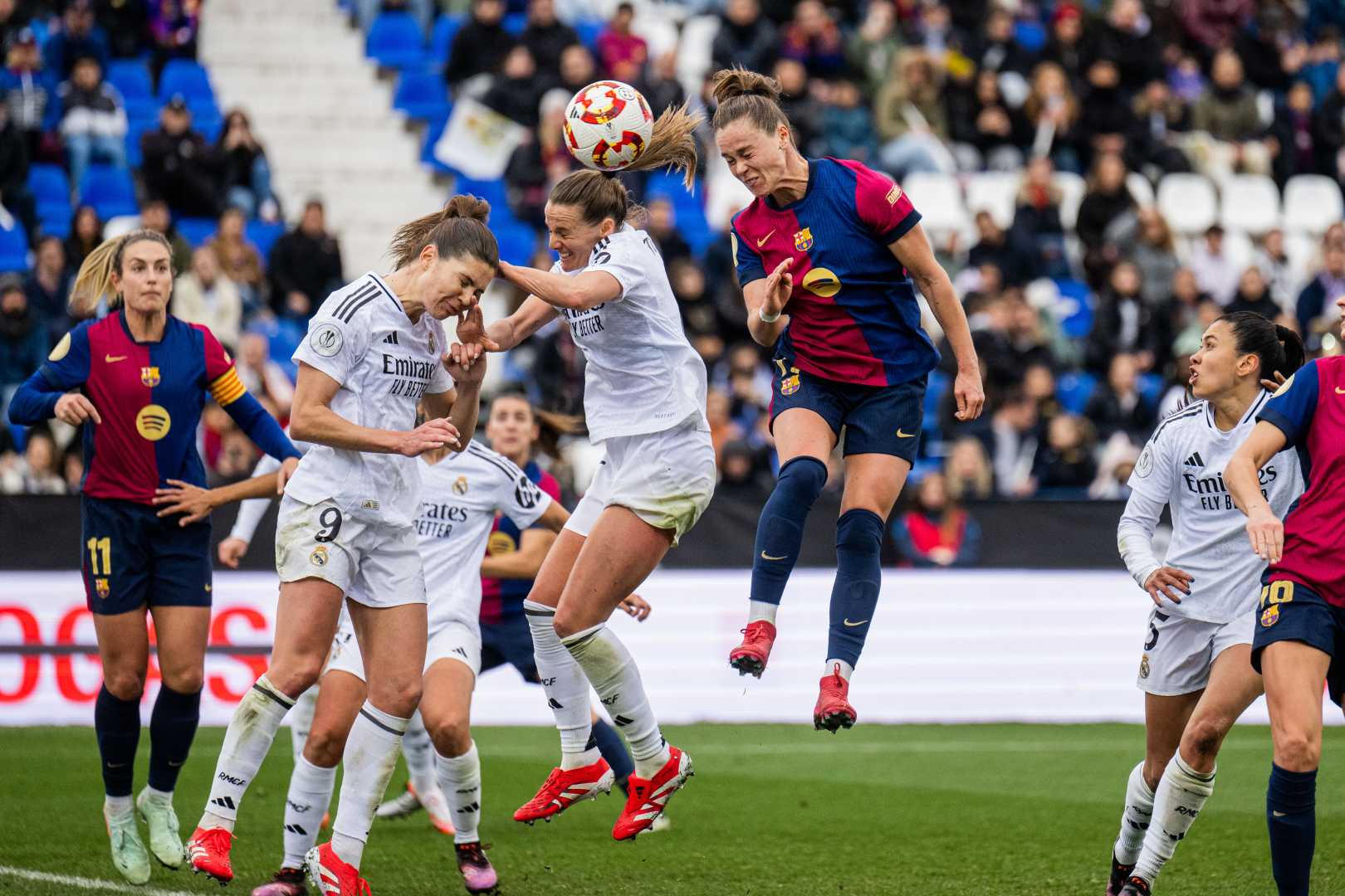 Copa De La Reina Semifinal Barcelona Vs Real Madrid