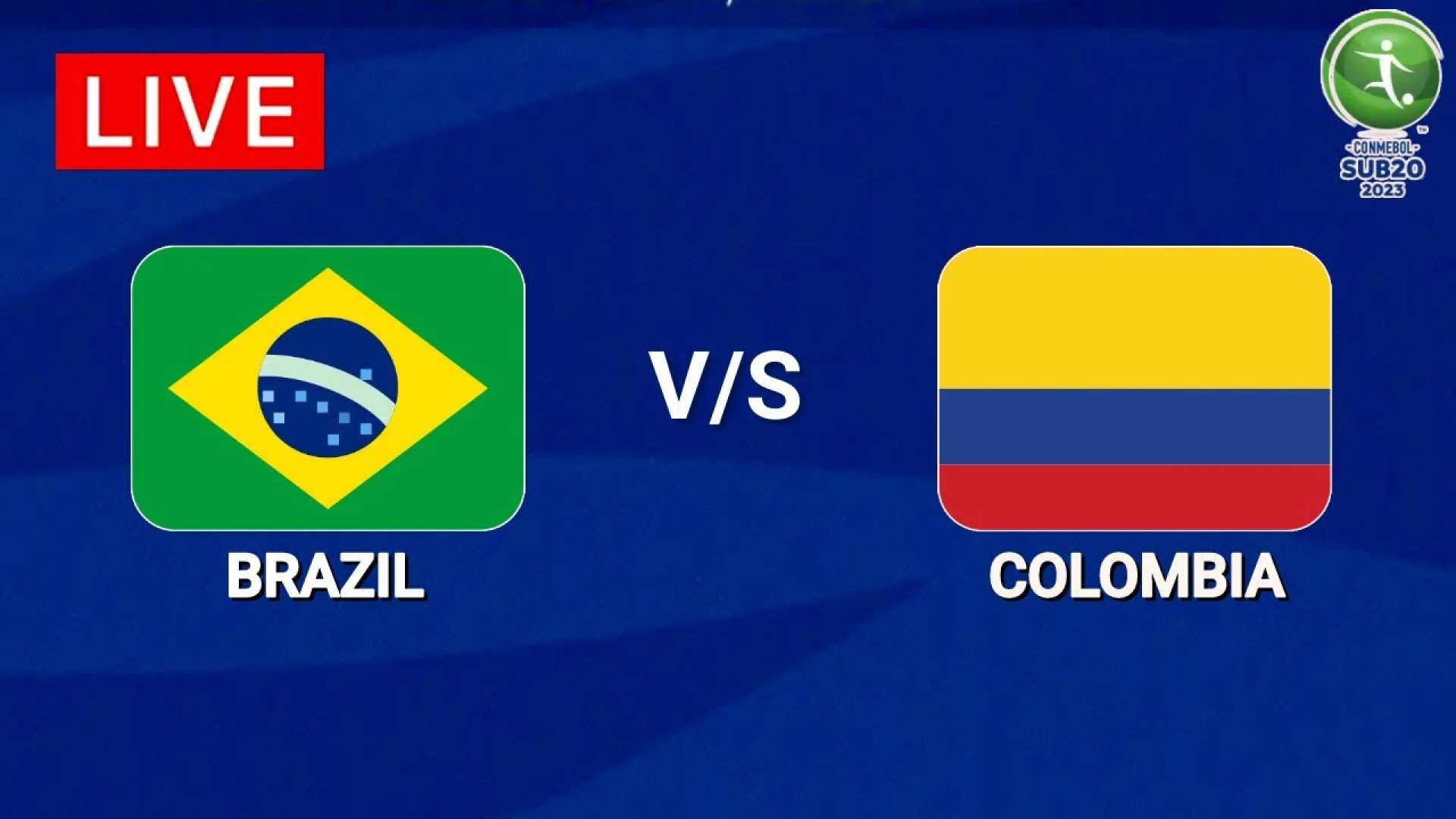 Copa Sudamericano U20 Brazil Vs Colombia Match