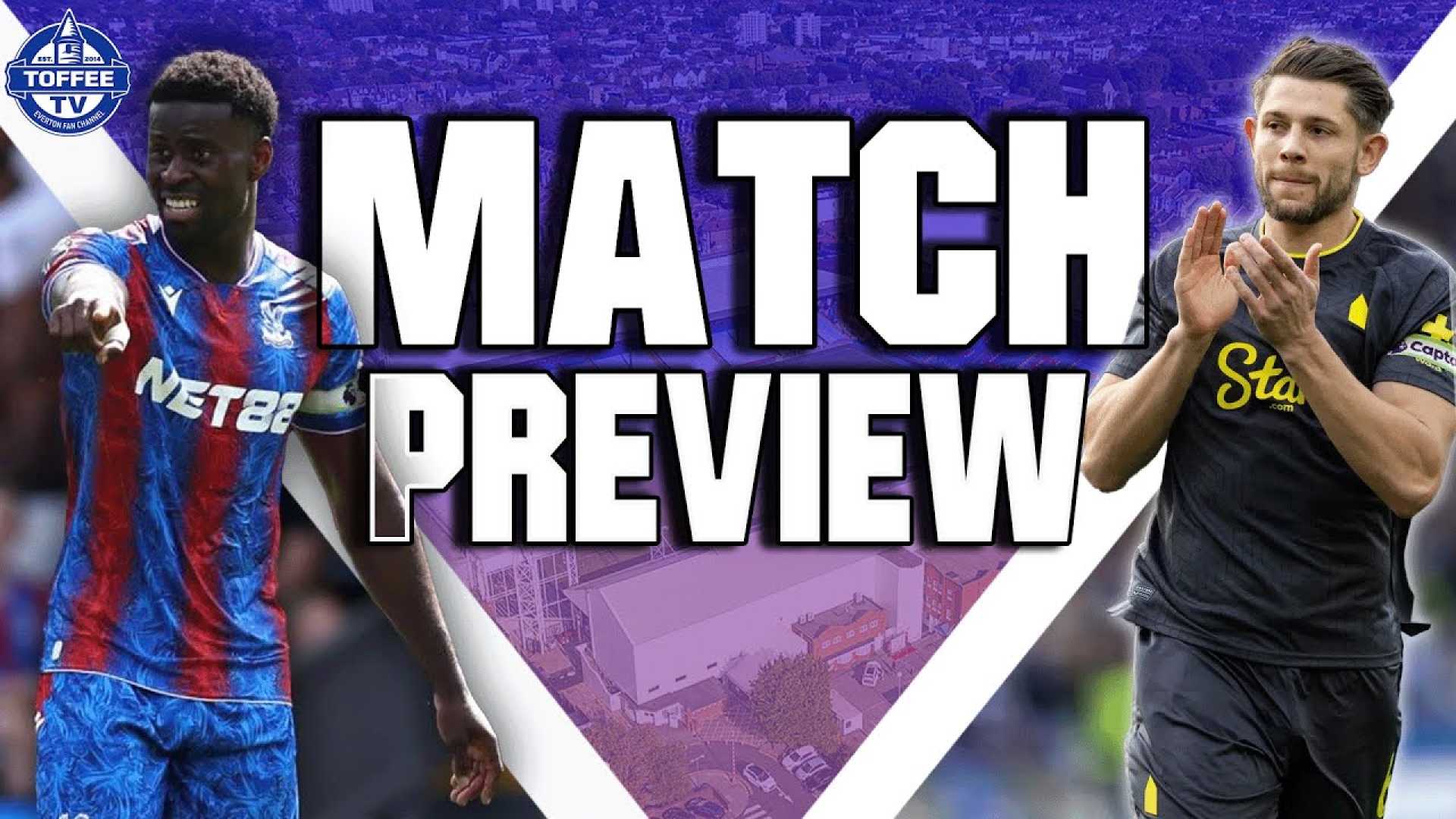 Crystal Palace Everton Football Match Preview