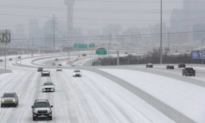 Dallas Ice Weather Cold Temperatures Roads