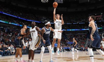 Dallas Mavericks Vs New Orleans Pelicans Game Action