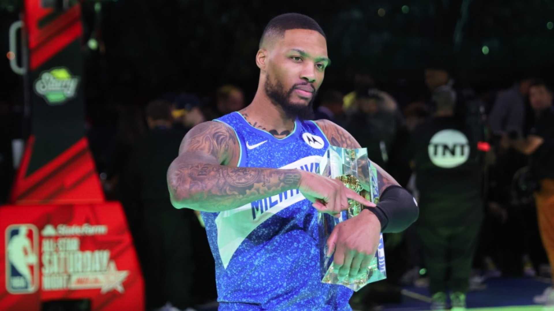 Damian Lillard Nba All Star 3 Point Contest 2025