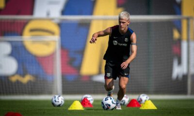 Dani Olmo Barcelona Football Training