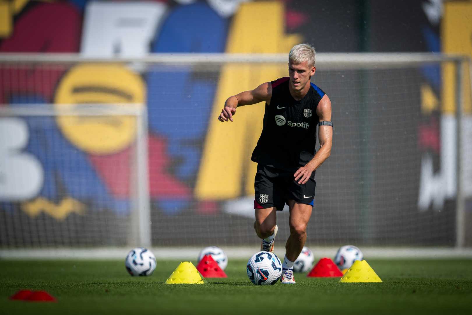 Dani Olmo Barcelona Football Training