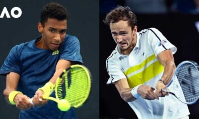 Daniil Medvedev Felix Auger Aliassime Tennis Match