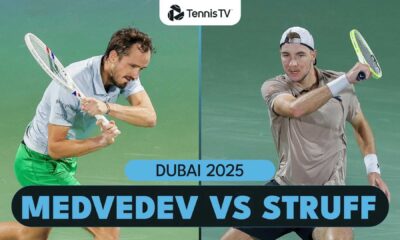 Daniil Medvedev Tennis Match Dubai 2025