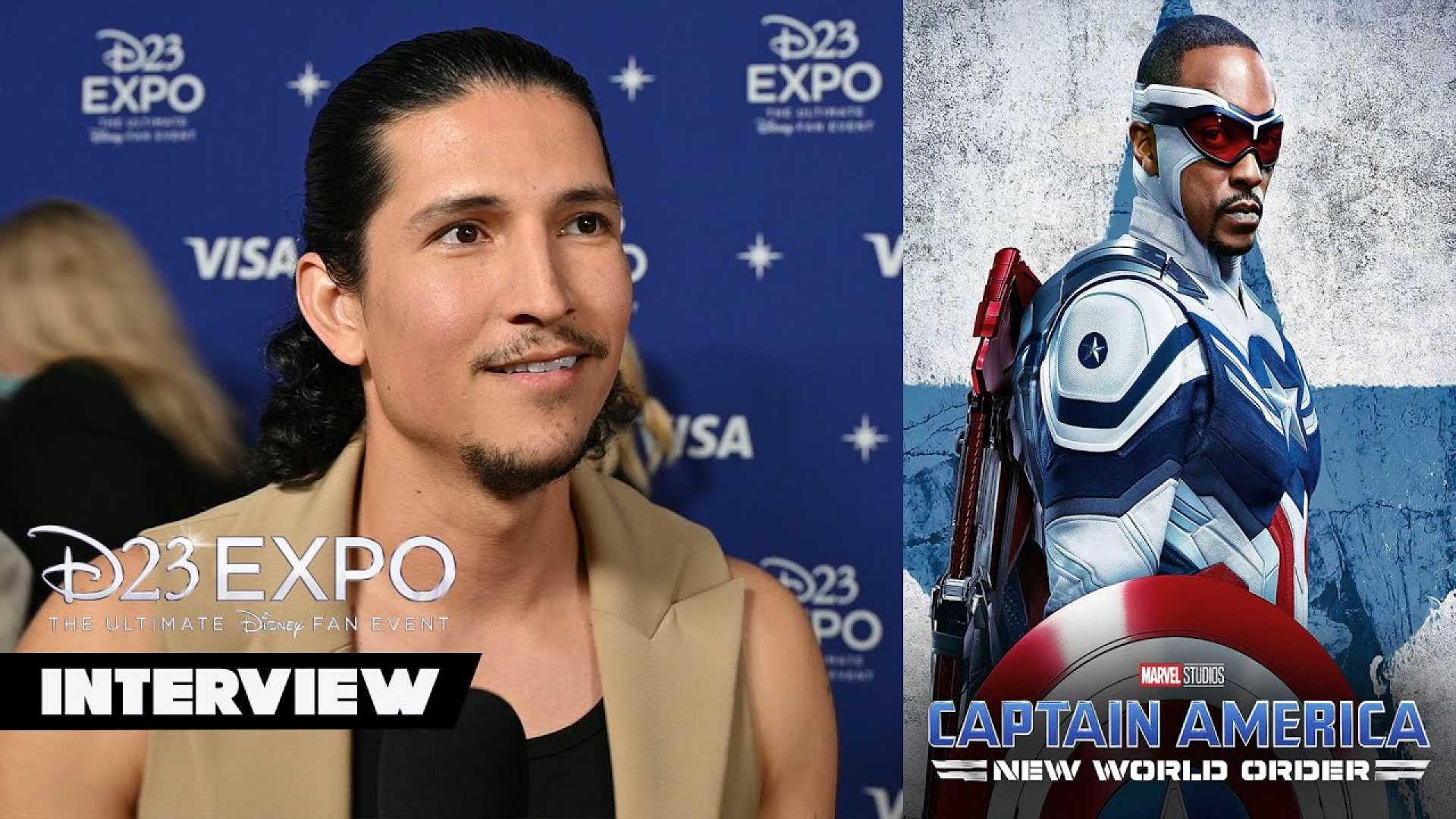 Danny Ramirez Captain America Superhero Interview