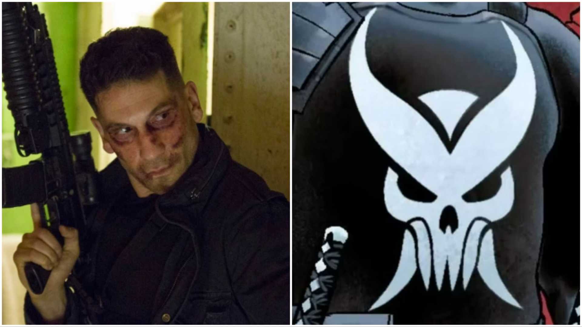 Daredevil Born Again New Punisher Logo