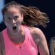 Daria Kasatkina Tennis Match Qatar Open