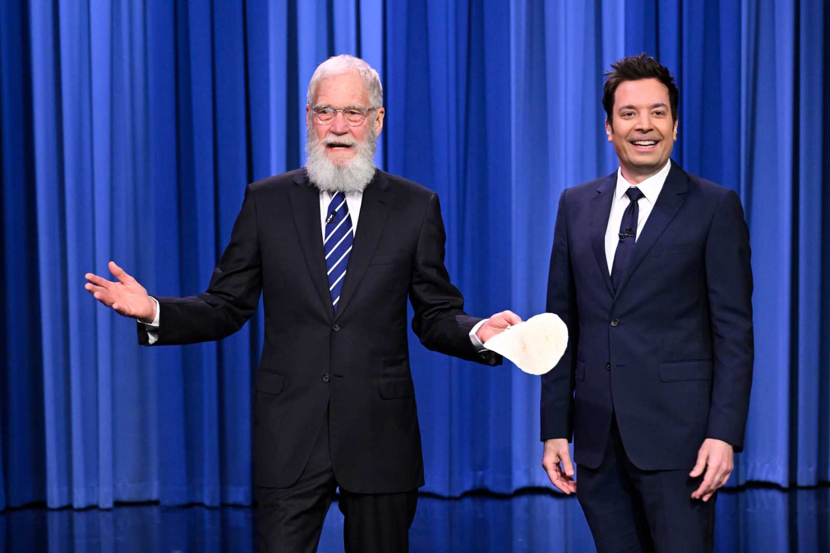 David Letterman Tonight Show Appearance February 2025