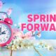 Daylight Saving Time Clocks Spring Forward