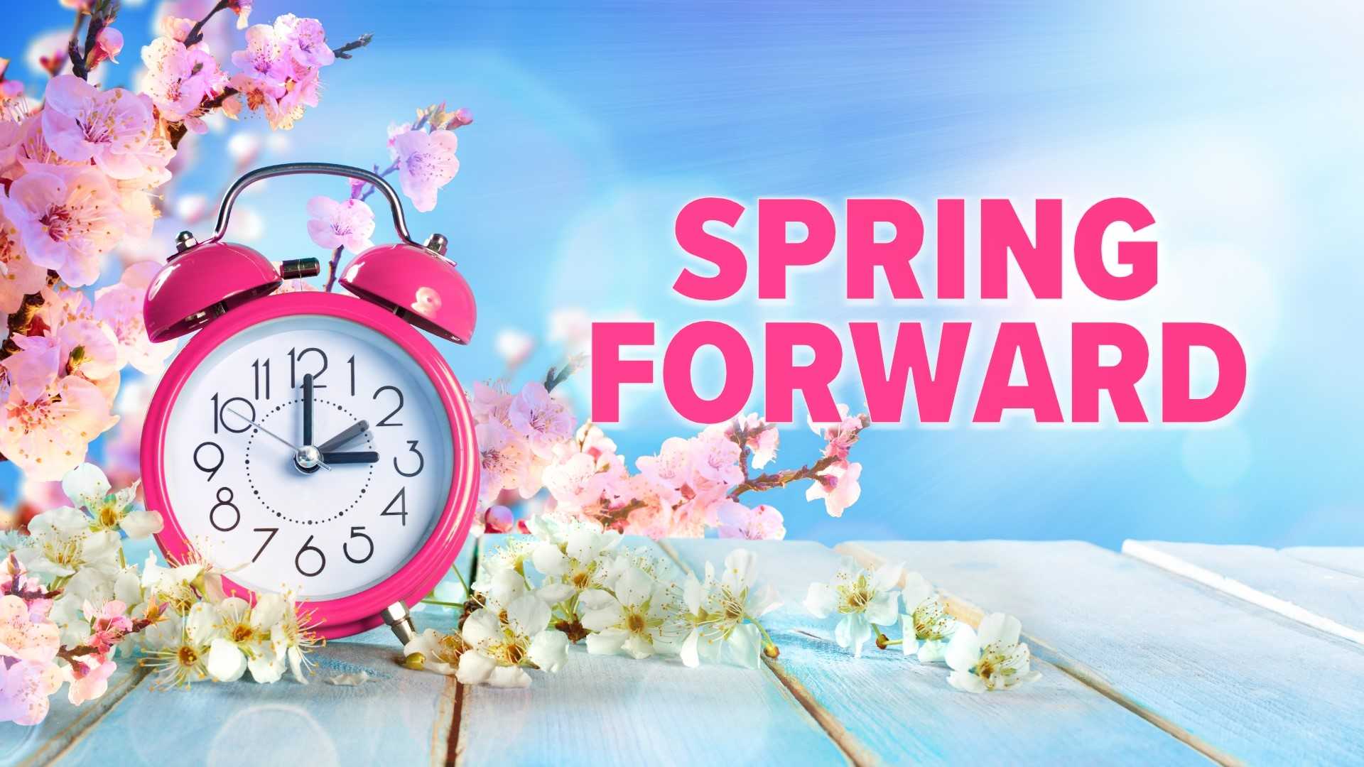 Daylight Saving Time Clocks Spring Forward