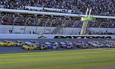 Daytona International Speedway Race Cars Qualifying