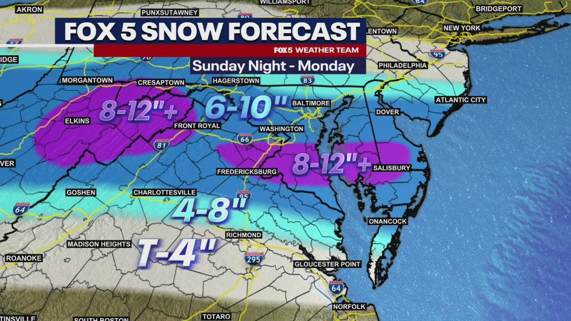 D.c. Winter Storm Snow Accumulation Prediction