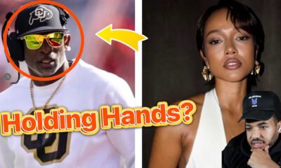 Deion Sanders Karrueche Tran Holding Hands