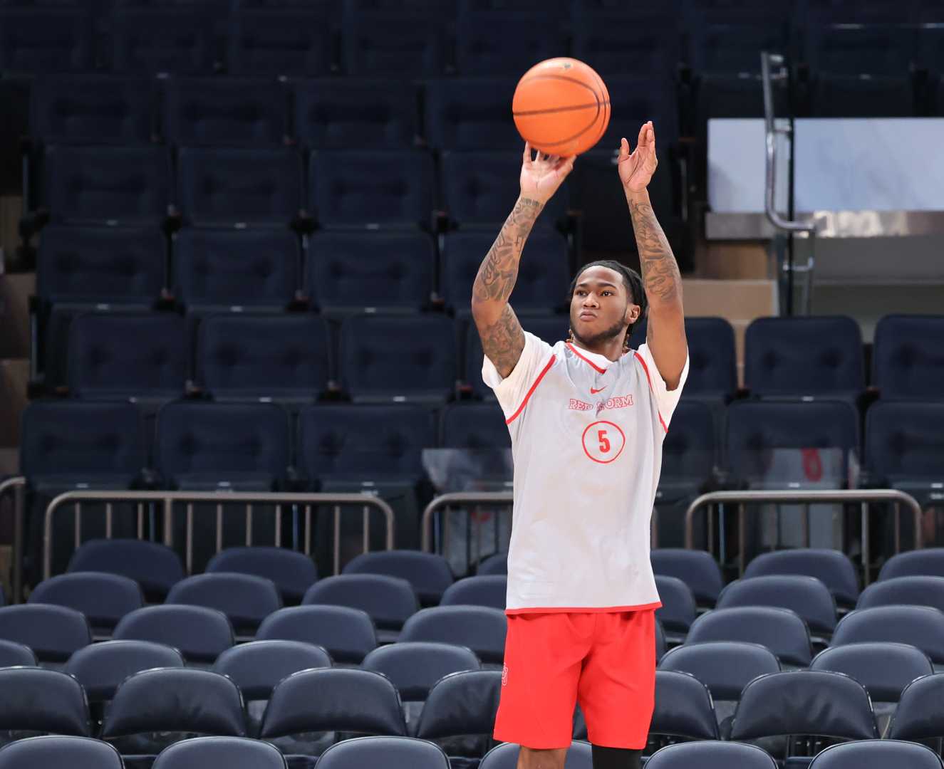 Deivon Smith St. John's Basketball Practice 2025