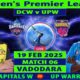 Delhi Capitals Vs Up Warriorz Wpl February 2025