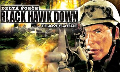 Delta Force Black Hawk Down Video Game Cover