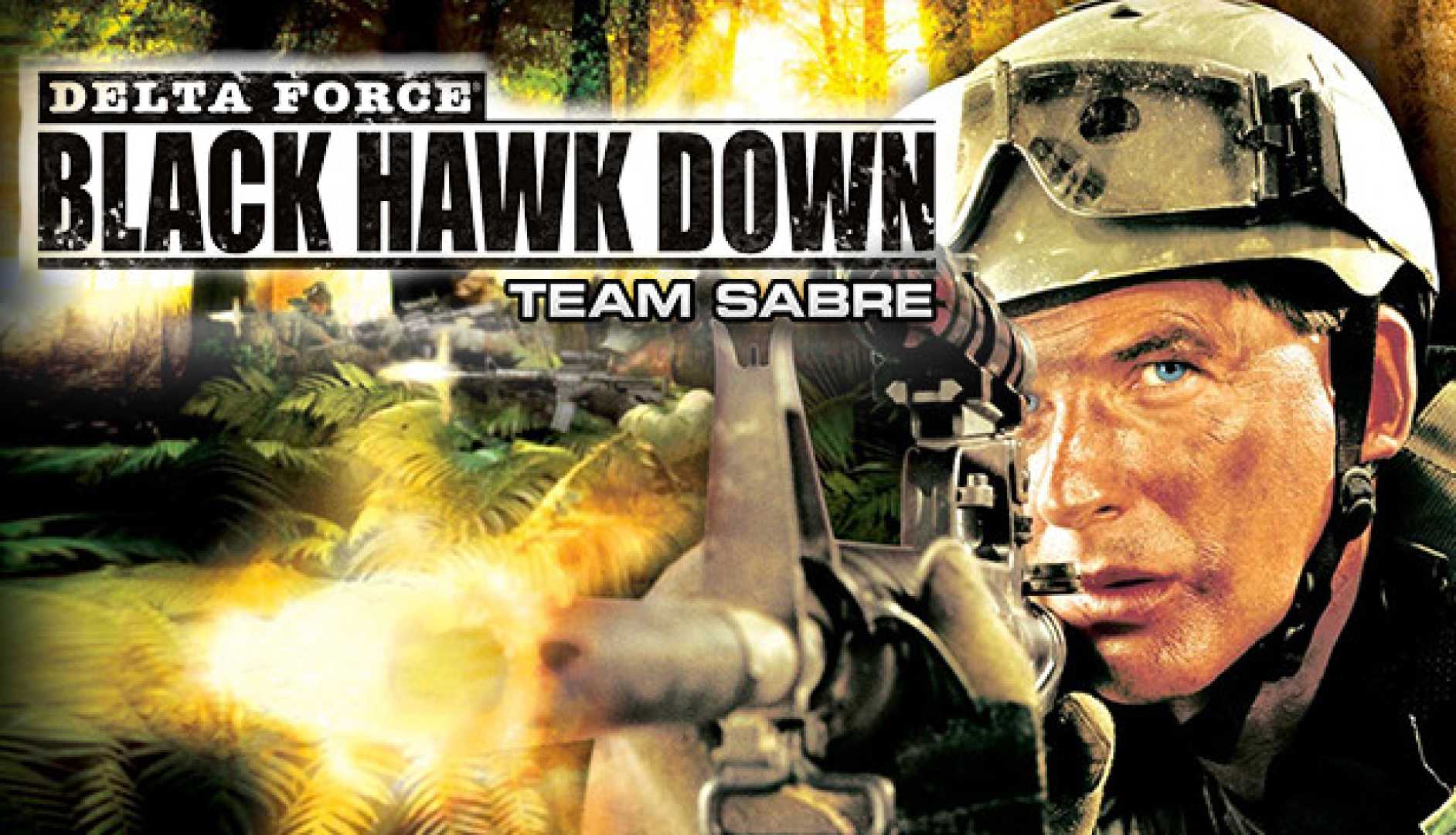 Delta Force Black Hawk Down Video Game Cover