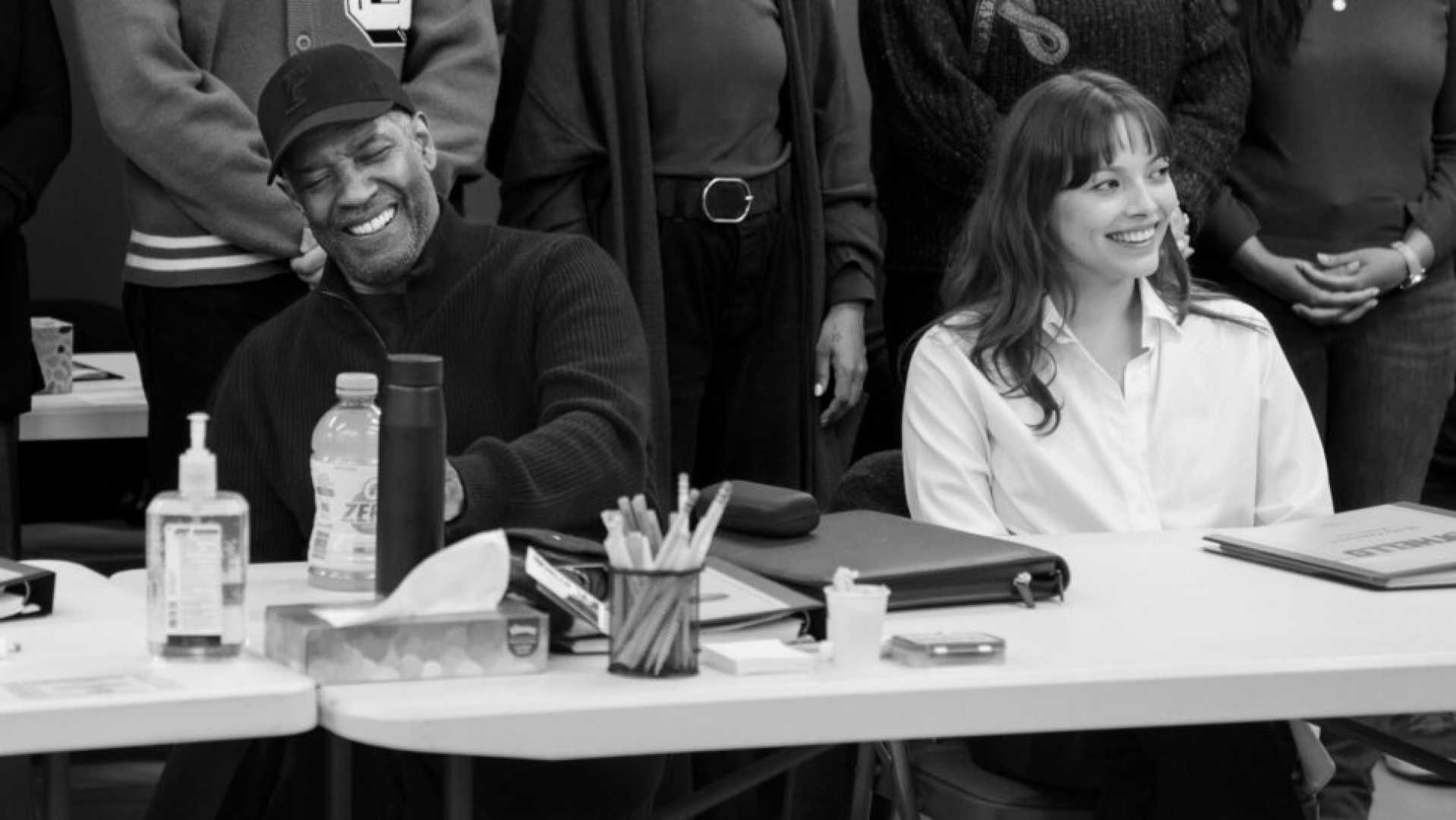 Denzel Washington Othello Broadway Rehearsal