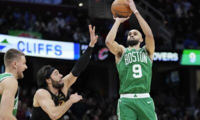 Derrick White Boston Celtics Game Winning 3 Pointer