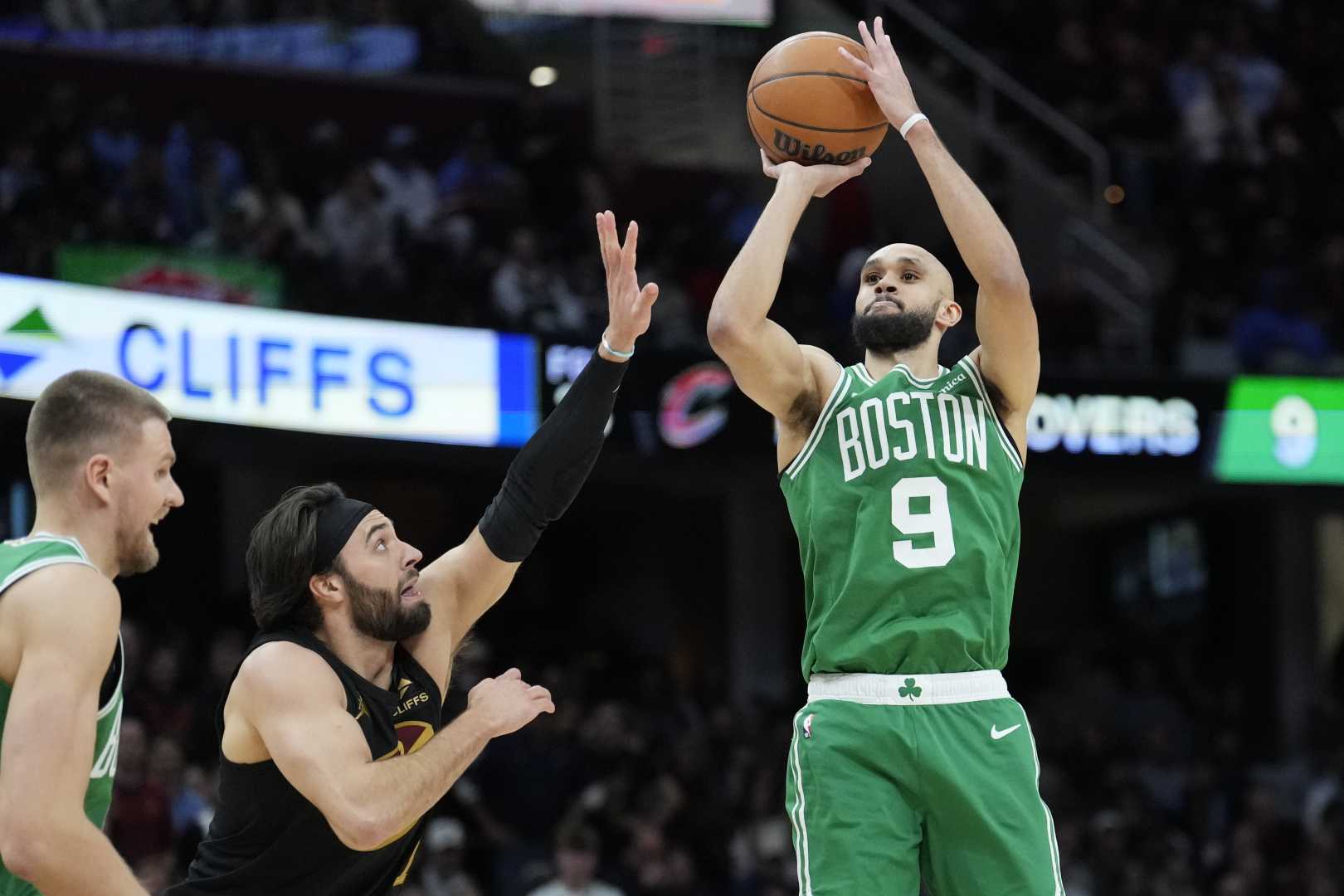 Derrick White Boston Celtics Game Winning 3 Pointer