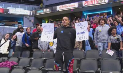 Desmond Bane Basketball Game Children Cheering