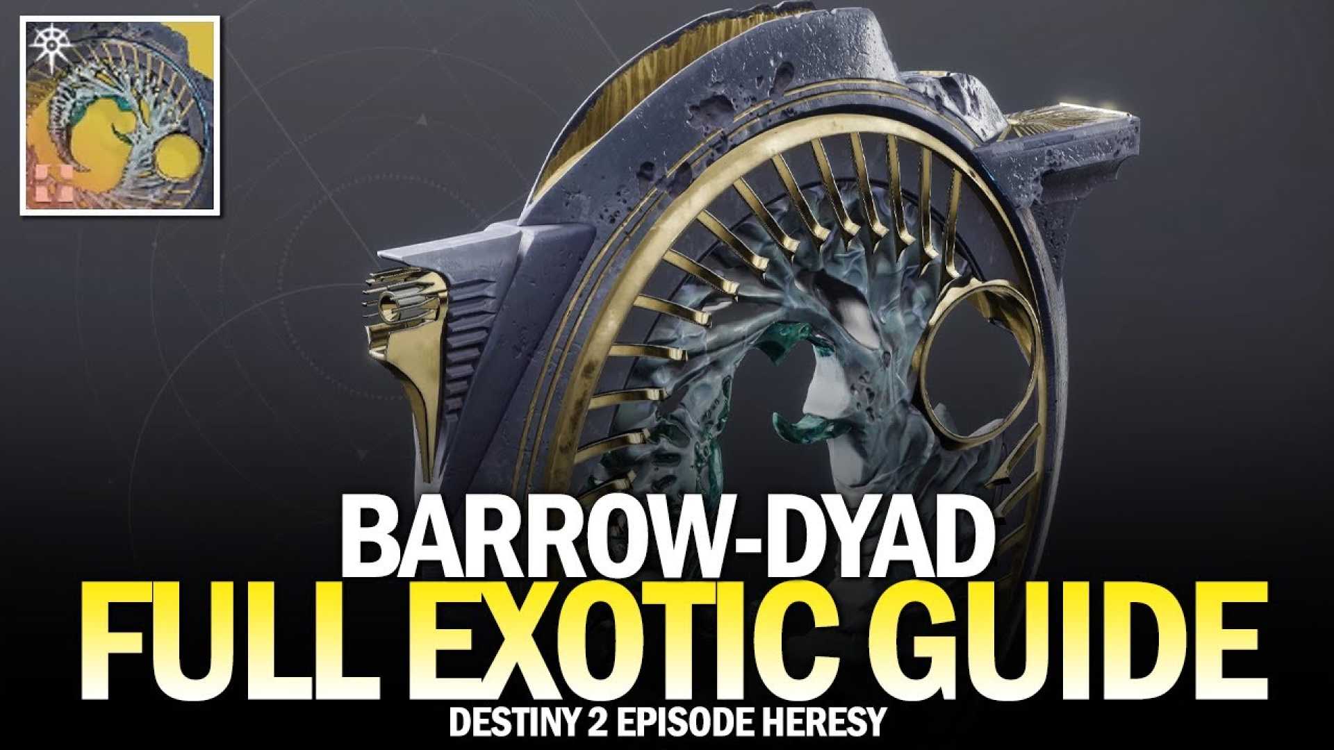 Destiny 2 Barrow Dyad Exotic Smg Guide