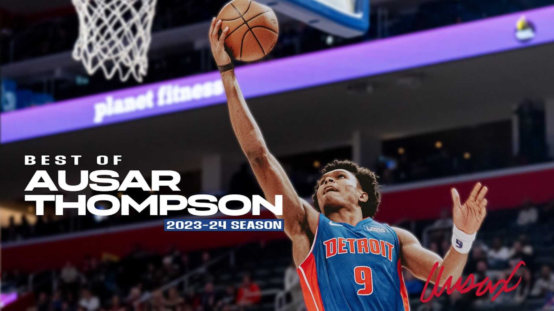 Detroit Pistons Ausar Thompson Basketball Highlights