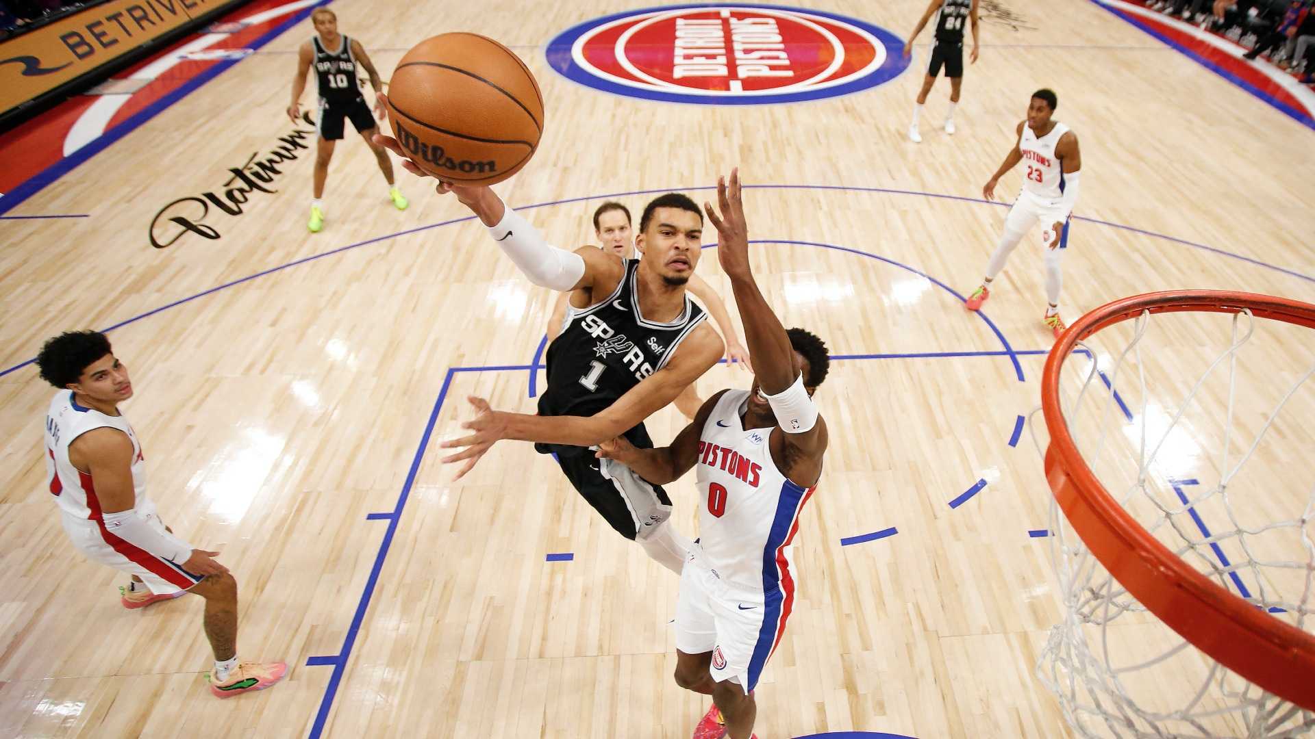 Detroit Pistons Vs San Antonio Spurs Nba