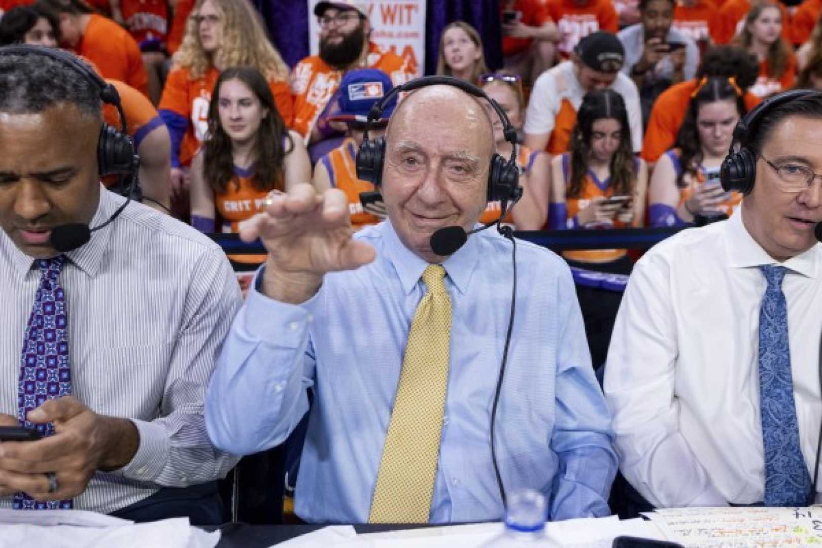 Dick Vitale Commentator Clemson Basketball