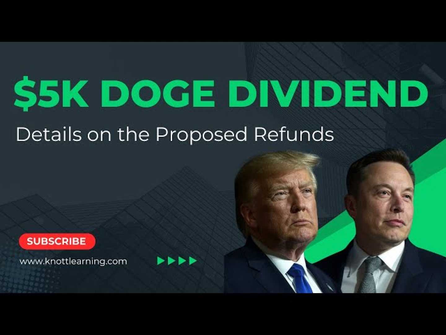 Doge Dividends Tax Rebate Proposal