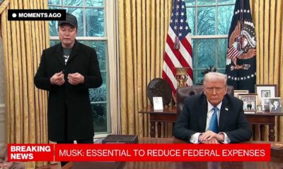 Donald Trump Elon Musk Oval Office