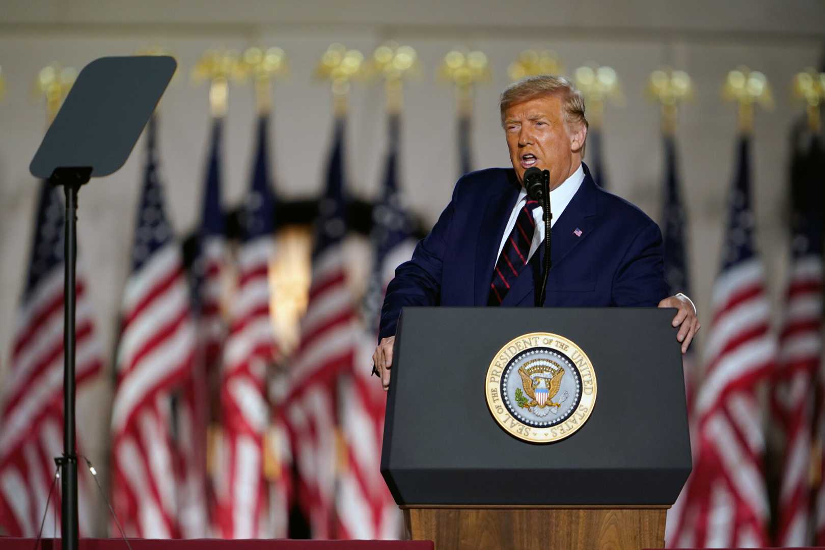 Donald Trump Speaking At A Conference