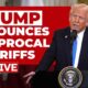 Donald Trump Tariff Announcement Press Conference