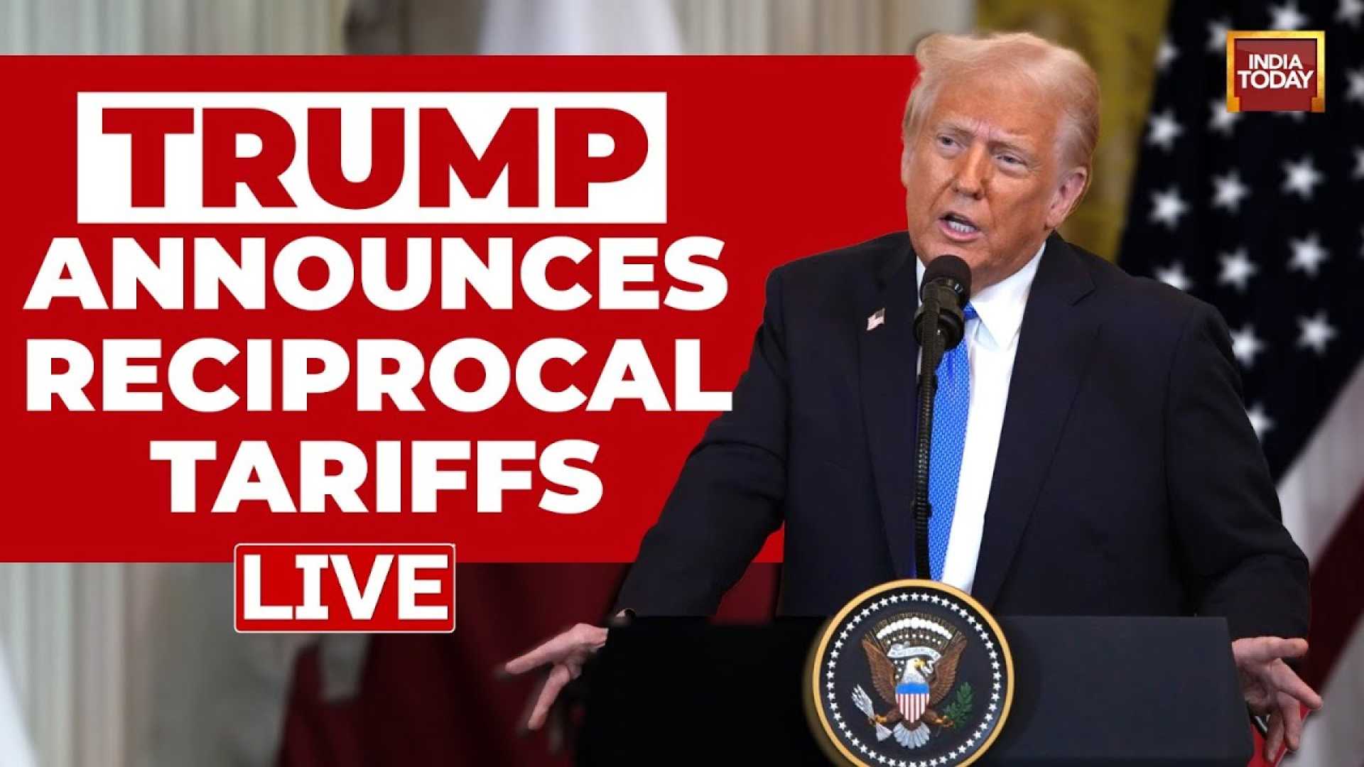 Donald Trump Tariff Announcement Press Conference