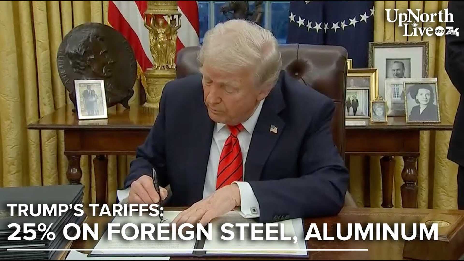 Donald Trump Tariffs Steel Aluminum News