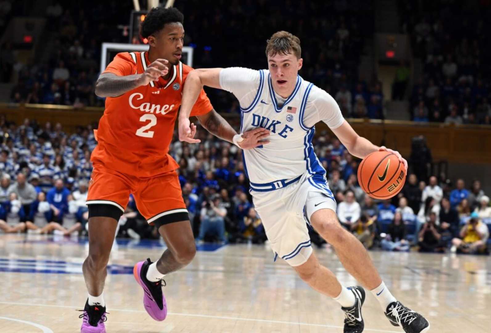 Duke Basketball Vs Miami College Basketball February 2025